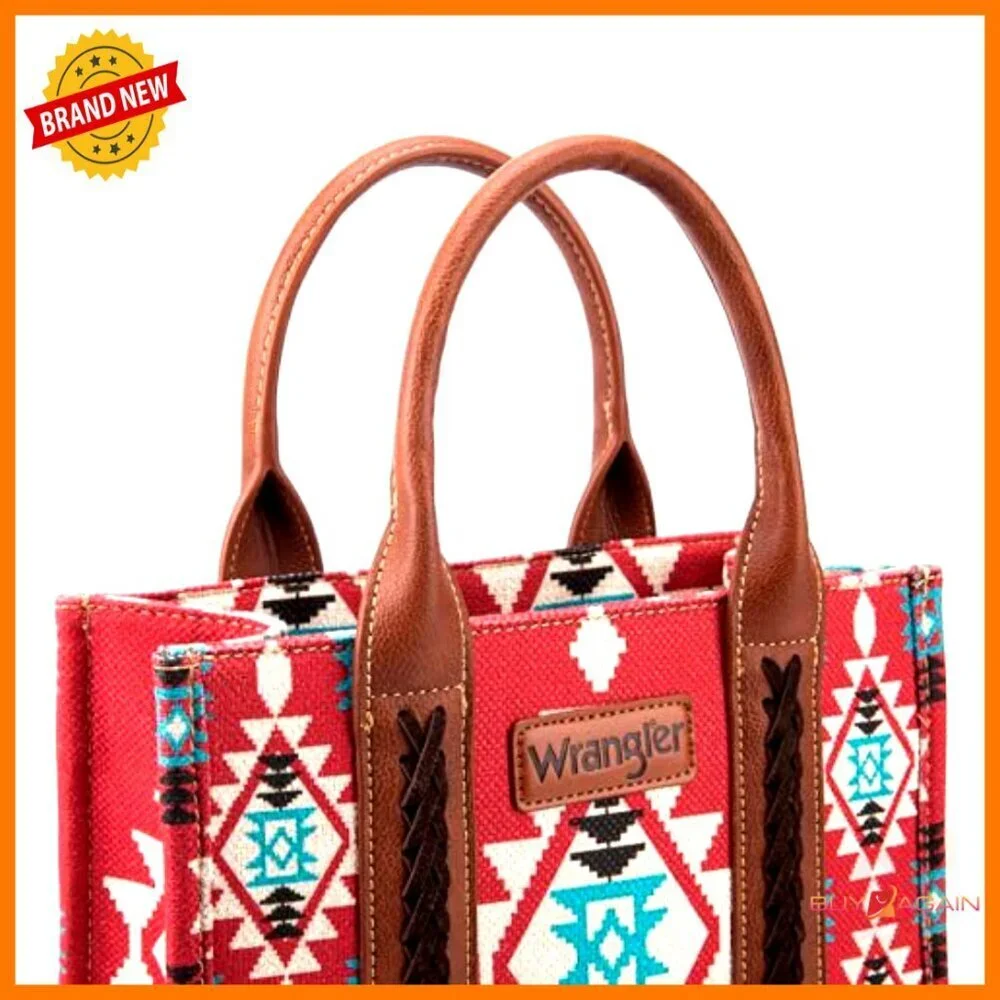 Canvas Hobo Tote with Guitar Strap, 4 Pockets, Structured Western Purse